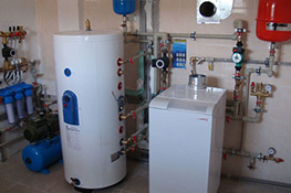 Какие виды системы водяного отопления?