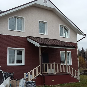 Монтаж системи опалення, будинок 210 м2