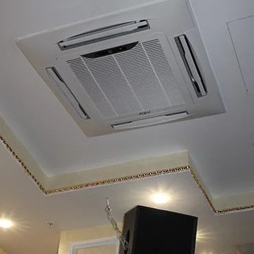 Установка фанкойлов и системы вентиляции в ресторане в Киеве